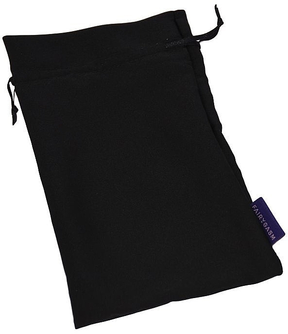 Woreczek czarny, rozmiar 23x12 cm - Fairygasm Satin Bags — Zdjęcie N1