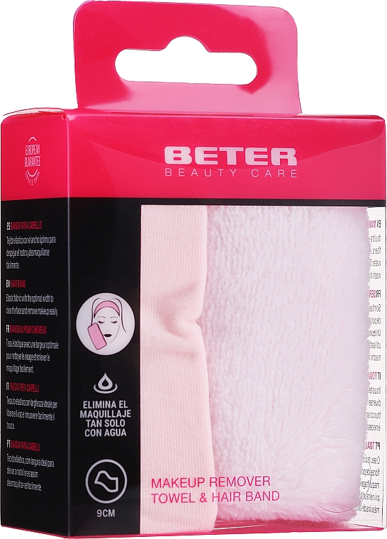 Zestaw - Beter Cleansing Experience Towel & Hair Band — Zdjęcie N1