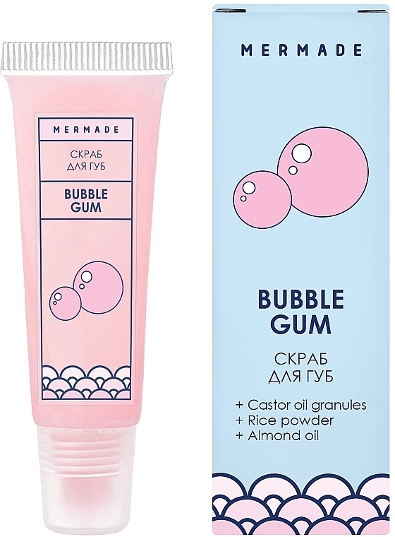Peeling do ust Migdał i kokos - Mermade Bubble Gum
