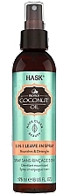 Lakier do włosów bez spłukiwania 5 w 1 - Hask Monoi Coconut Oil 5 In 1 Leave In Spray  — Zdjęcie N1