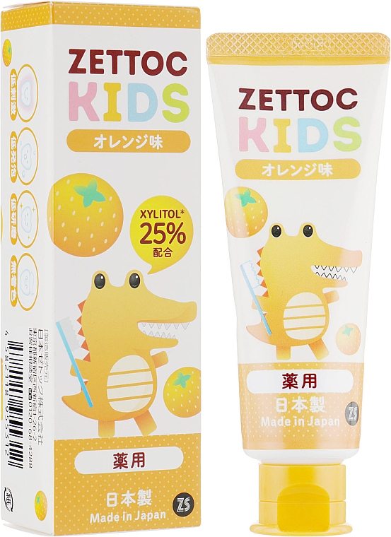 Pasta do zębów dla dzieci z mieszanką owocową - Zettoc — Zdjęcie N1