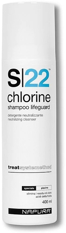 Neutralizujący szampon do włosów - Napura S22 Lifeguard Shower Shampoo Chlorine — Zdjęcie N1