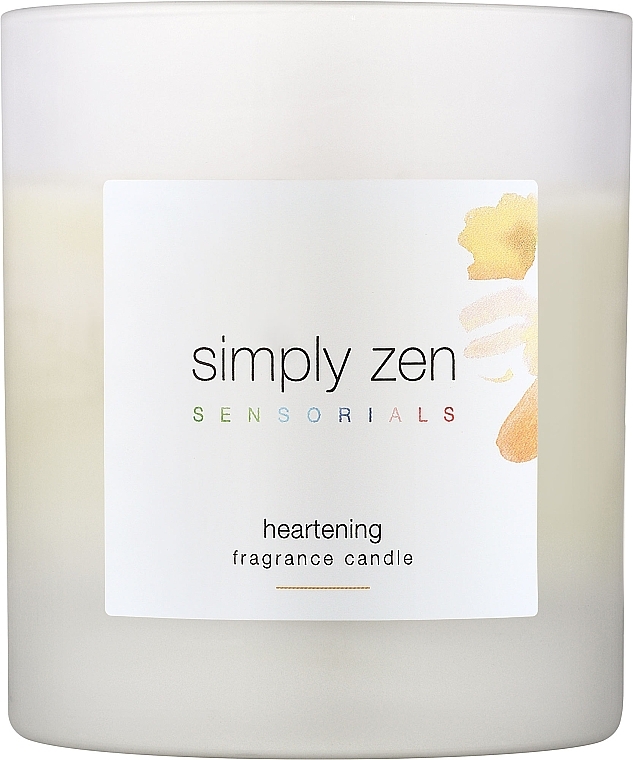 PRZECENA! Świeca zapachowa - Z. One Concept Simply Zen Scented Candle Simply Zen Sensorials Heartening * — Zdjęcie N1