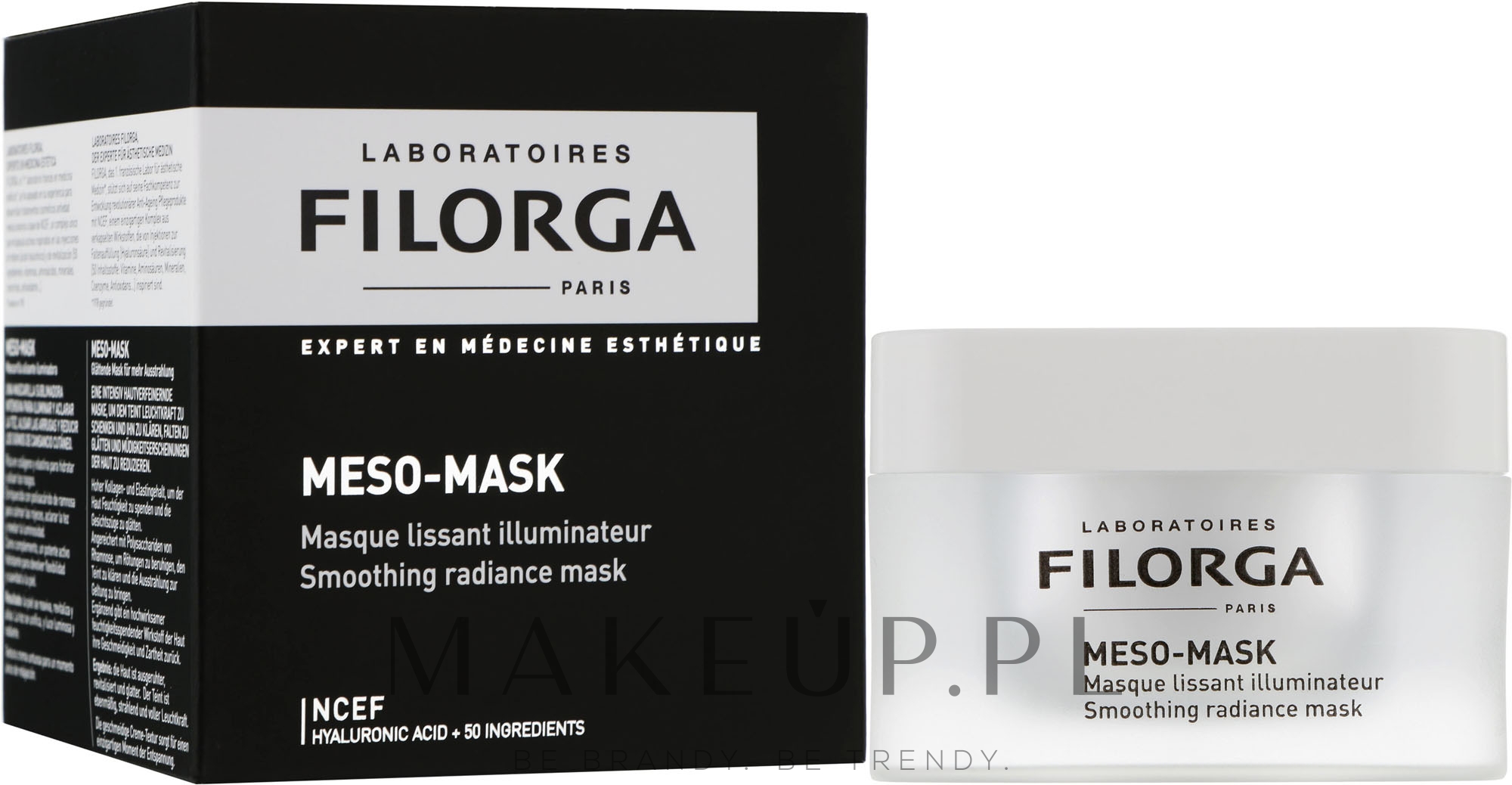 Rozświetlająca mezomaska przeciwzmarszczkowa - Filorga Meso-Mask — Zdjęcie 50 ml