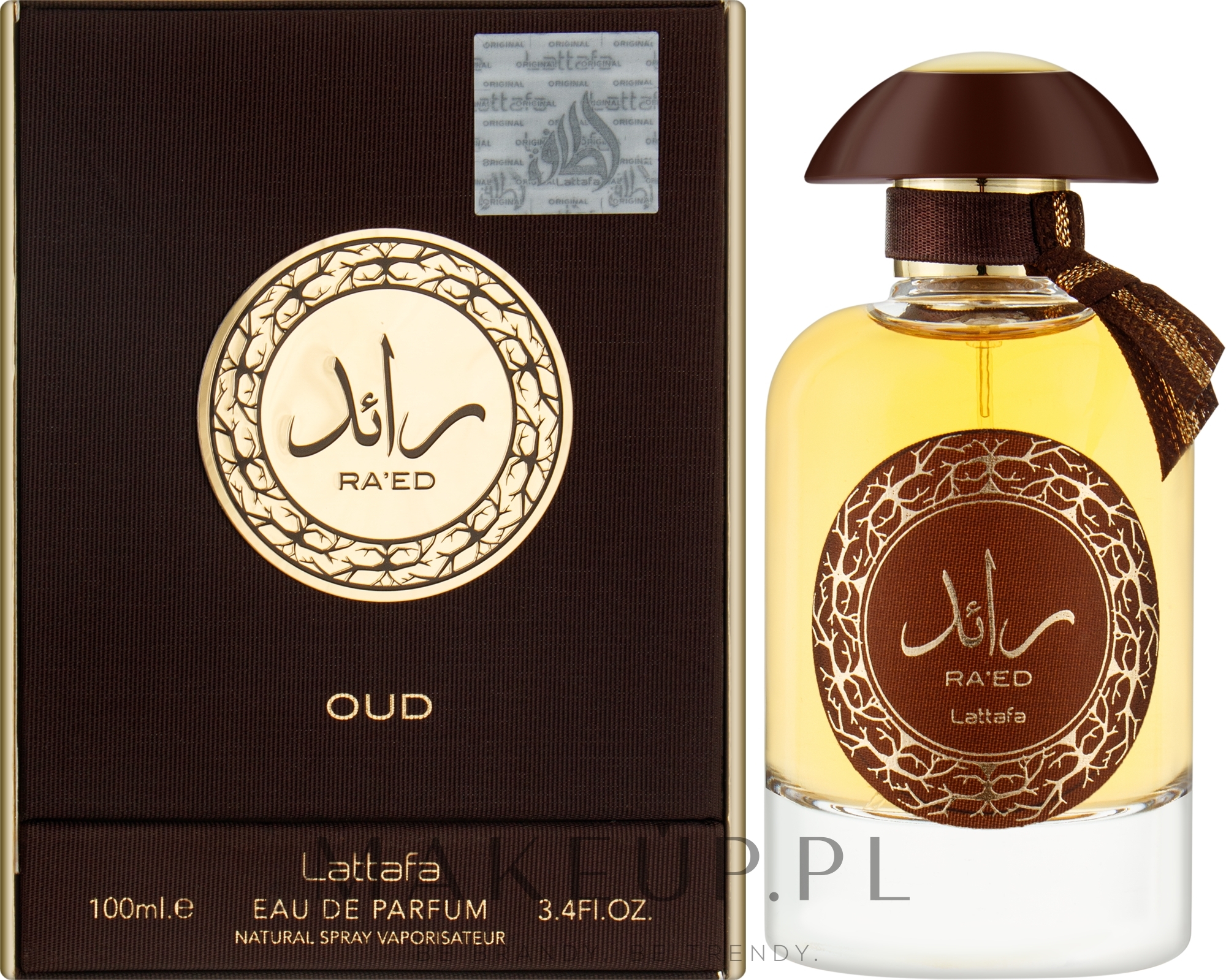 Lattafa Perfumes Ra'ed Oud - Woda perfumowana — Zdjęcie 100 ml