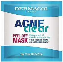 Kup Oczyszczająca maseczka do twarzy typu peel-off - Dermacol Acne Clear Cleansing Peel-Off Mask