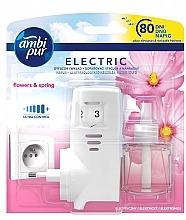 Odświeżacz powietrza Flowers&spring - Ambi Pur Spring Flowers & Purifiers Electric Starter Kit — Zdjęcie N1