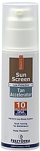 Kup Przeciwsłoneczny krem do ciała przyspieszający opalanie - FrezyDerm Sun Sreen Tan Accelerator SPF 10