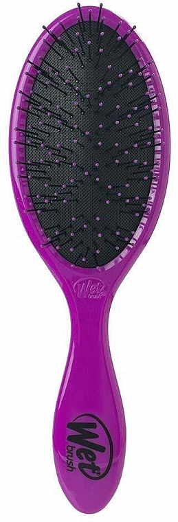 Szczotka do włosów grubych - Wet Brush Custum Care Detangler Fot Thik Hair Purple — Zdjęcie N3