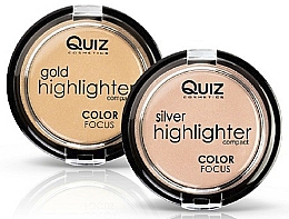 Rozświetlacz do twarzy - Quiz Cosmetics Color Focus Highligther — Zdjęcie N1