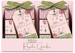 Zestaw - Baylis & Harding Royale Garden Rose, Poppy & Vanilla Luxury Wrapped Soaps Gift Set (soap/3x100g) — Zdjęcie N1