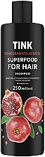 Kup Szampon do włosów farbowanych Granat i keratyna - Tink SuperFood For Hair Pomegranate & Keratin Shampoo