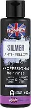 Płukanka do włosów - Ronney Professional Blue Platinum Hair Rinse Silver — Zdjęcie N1
