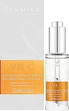 Rozświetlające serum do twarzy - Dermika Esthetic Solutions Vit C Serum — Zdjęcie N2