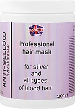 Kup Maska do włosów siwych i blond - Ronney Professional Anti-Yellow Hair Mask