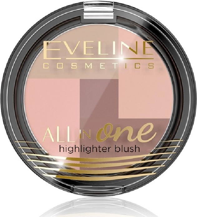 Róż mozaika - Eveline Cosmetics All In One 