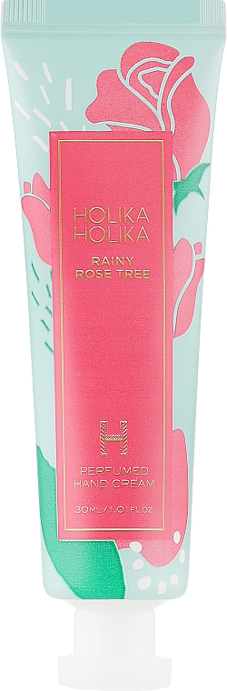 Perfumowany krem do rąk Deszczowe drzewo różane - Holika Holika Rainy Rose Tree Perfumed Hand Cream