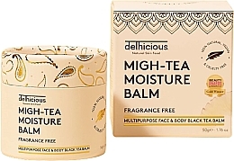 Kup Bezzapachowy balsam nawilżający do twarzy i ciała - Delhicious Migh-Tea Moisture Multipurpose Balm Fragrance Free