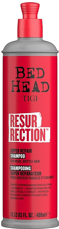 Regenerujący szampon do włosów słabych i łamliwych - Tigi Bed Head Resurrection Super Repair Shampoo — Zdjęcie N3