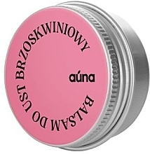 PRZECENA! Balsam do ust Brzoskwinia - Auna Peach Lip Balm * — Zdjęcie N1