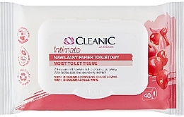 Nawilżany papier toaletowy - Cleanic Intimate Moist Toilet Tissue — Zdjęcie N1