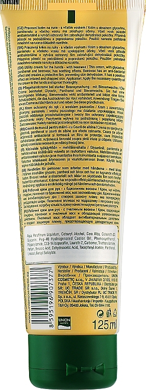 PREZENT! Ochronny krem do rąk Wosk pszczeli - Naturalis Beeswax Protective Hand Cream — Zdjęcie N2