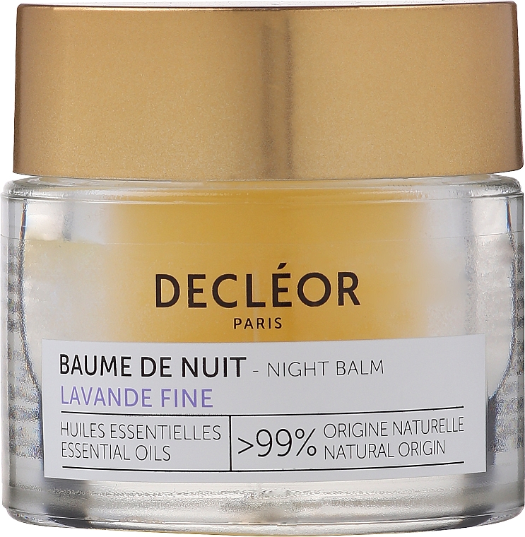 Odmładzający balsam do twarzy na noc - Decleor Lavander Fine Night Balm Essential Oils — Zdjęcie N2
