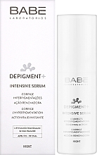Intensywne serum na noc przeciw przebarwieniom - Babe Laboratorios Depigment+ Intensive Serum — Zdjęcie N2