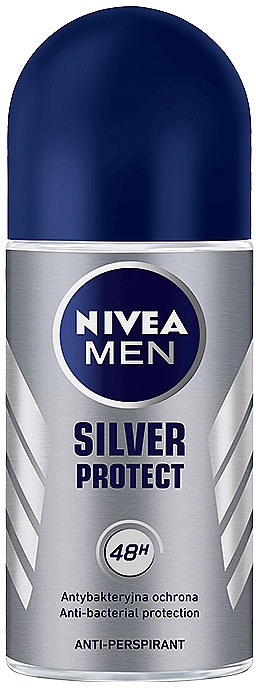 Antyperspirant w kulce dla mężczyzn - NIVEA MEN Silver Protect Deodorant Roll-On — Zdjęcie N1