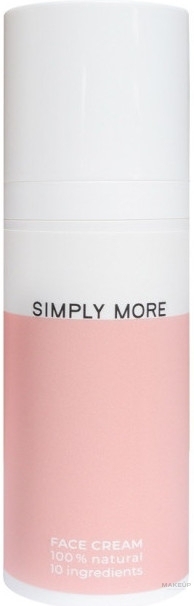 Ultranawilżający krem do twarzy - Simply More Face Cream — Zdjęcie 50 ml