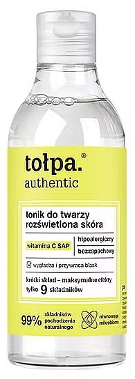 Tonik do twarzy Rozświetlona skóra - Tolpa Authentic — Zdjęcie N1