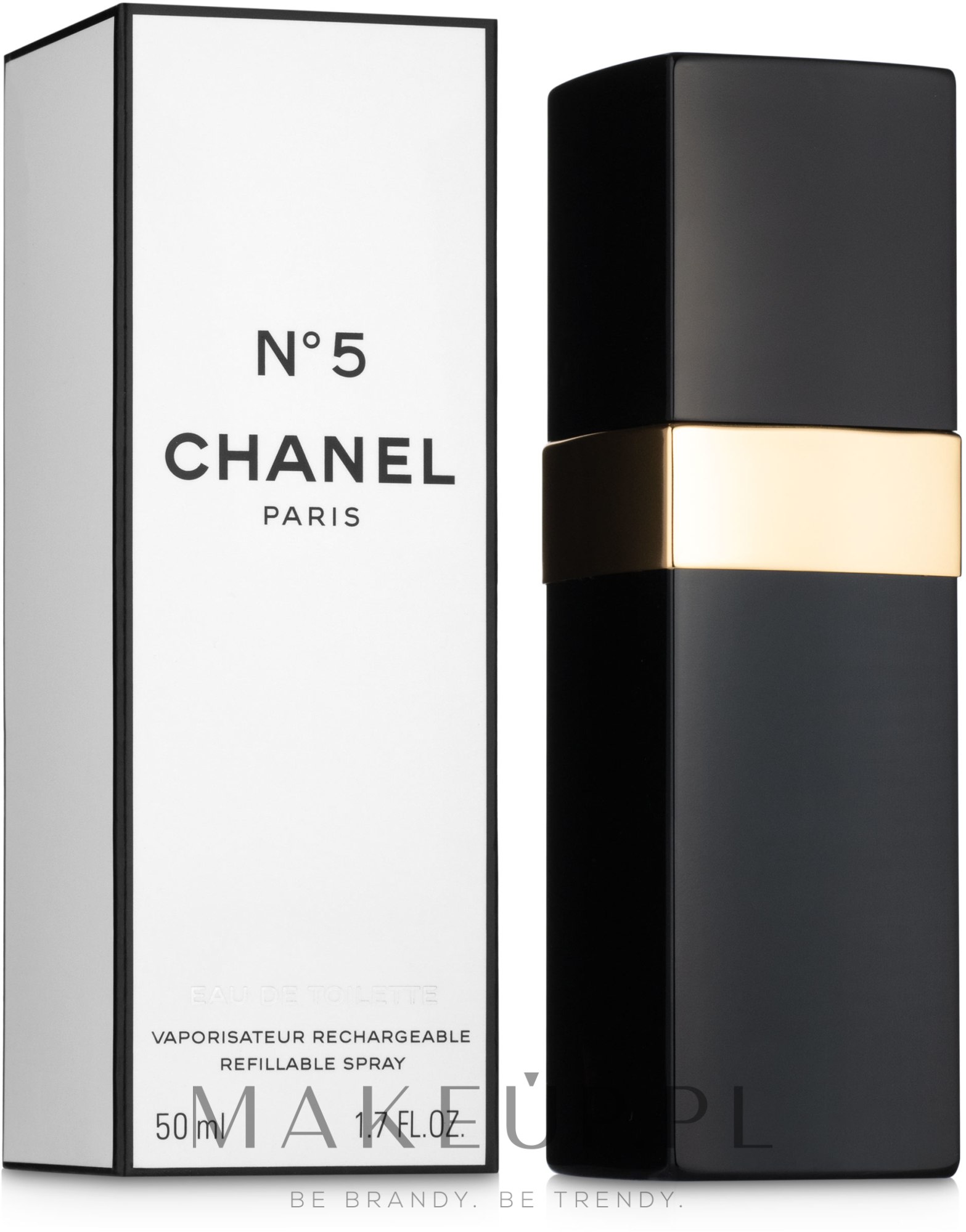 Chanel N°5 Refillable Spray - Woda toaletowa — Zdjęcie 50 ml