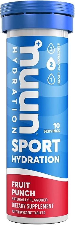 Napój elektrolitowy, poncz owocowy - Nuun Sport Hydration Fruit Punch — Zdjęcie N1