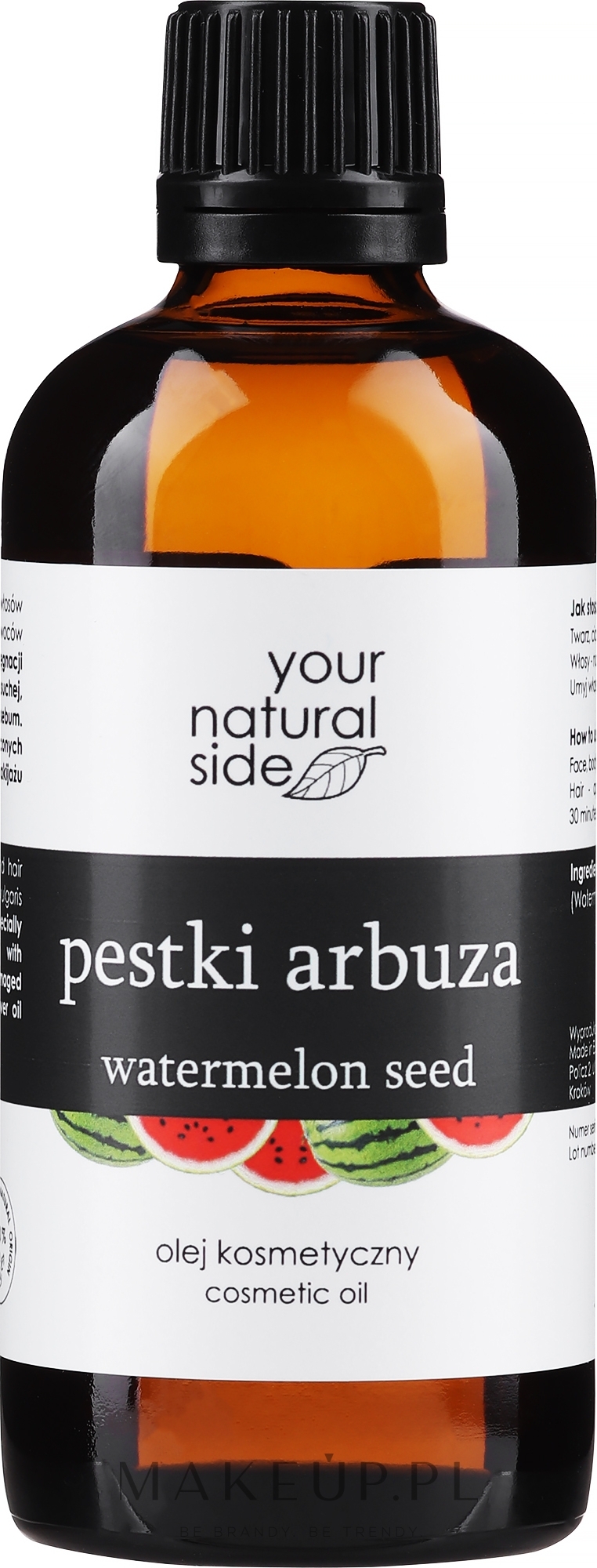 100% naturalny olej z pestek arbuza - Your Natural Side — Zdjęcie 100 ml