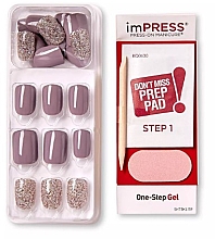 Sztuczne paznokcie żelowe - Kiss imPress S Short Length Press-On Manicure — Zdjęcie N3