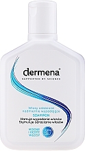 PRZECENA! Szampon hamujący wypadanie i stymulujący wzrost włosów - Dermena Hair Care Shampoo * — Zdjęcie N1
