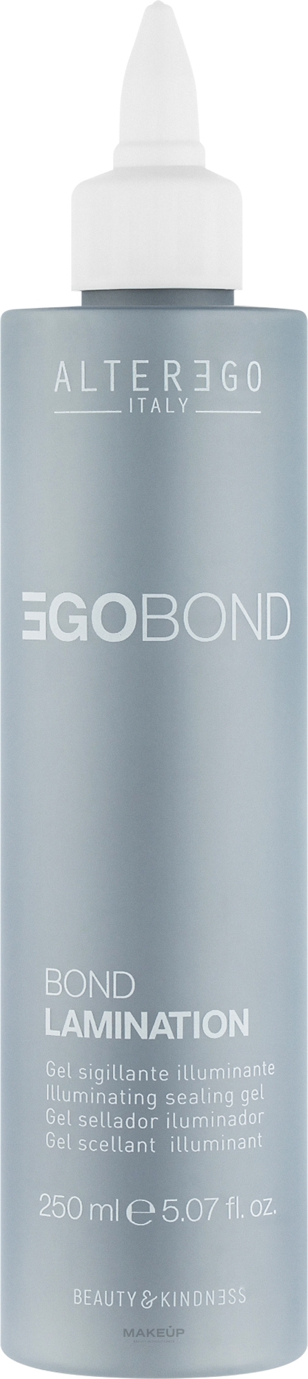 Żel do laminowania i nabłyszczania włosów - Alter Ego Egobond Bond Lamination — Zdjęcie 250 ml