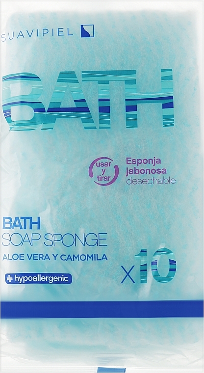 Gąbka z mydłem - Suavipiel Bath Soap Sponge — Zdjęcie N1
