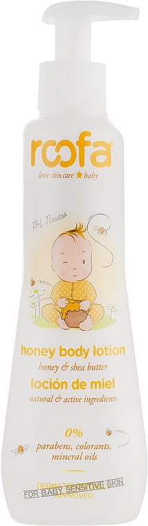 Balsam do ciała z miodem - Roofa Honey Body Lotion — Zdjęcie N2