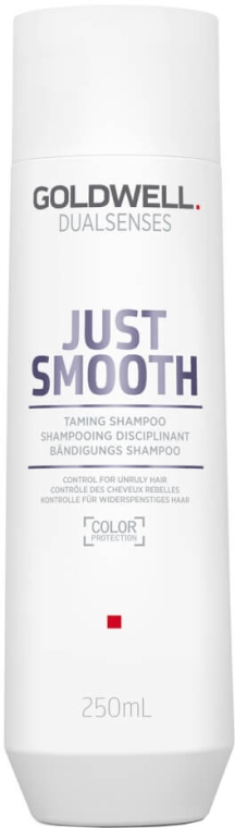 Szampon ujarzmiający niesforne włosy - Goldwell Dualsenses Just Smooth Taming Shampoo — Zdjęcie N1
