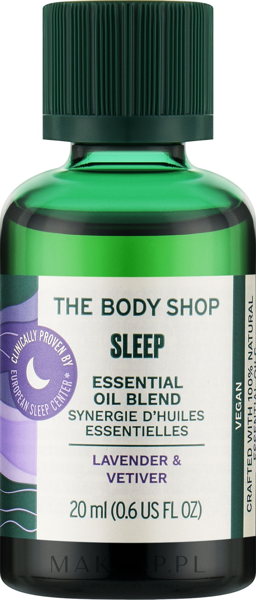 Mieszanka olejków eterycznych poprawiająca sen - The Body Shop Sleep Essential Oil Blend — Zdjęcie 20 ml
