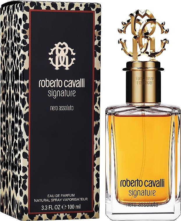 Roberto Cavalli Signature Nero Assoluto Eau de Parfum - Woda perfumowana — Zdjęcie N2