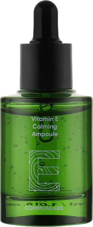 Kojące serum z witaminą E - Commonlabs Vitamin E Calming Ampoule  — Zdjęcie N1