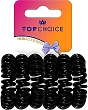 Gumka do włosów, 20063, 6 sztuk - Top Choice Hair Accessories — Zdjęcie N1