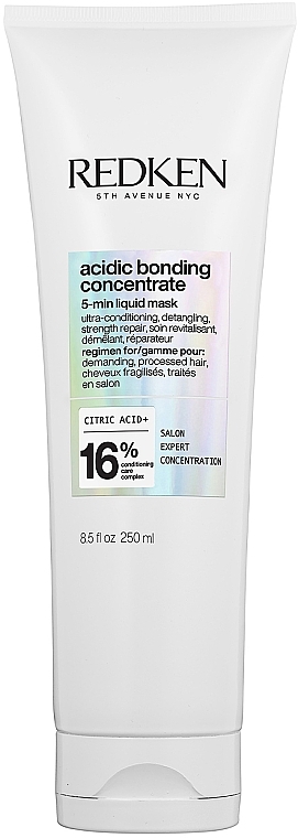 Intensywnie odżywcza maska do włosów - Redken Acidic Bonding Concentrate 5-Min Liquid Mask — Zdjęcie N1