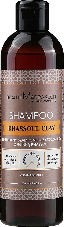 Szampon z glinką rhassoul i olejem arganowym - Beaute Marrakech