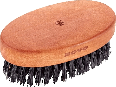 Szczotka do brody, owalna, 9 cm - Dovo Beard Brush Oval — Zdjęcie N1