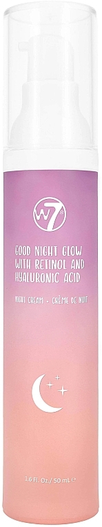 Krem do twarzy na noc - W7 Good Night Glow Night Cream — Zdjęcie N1