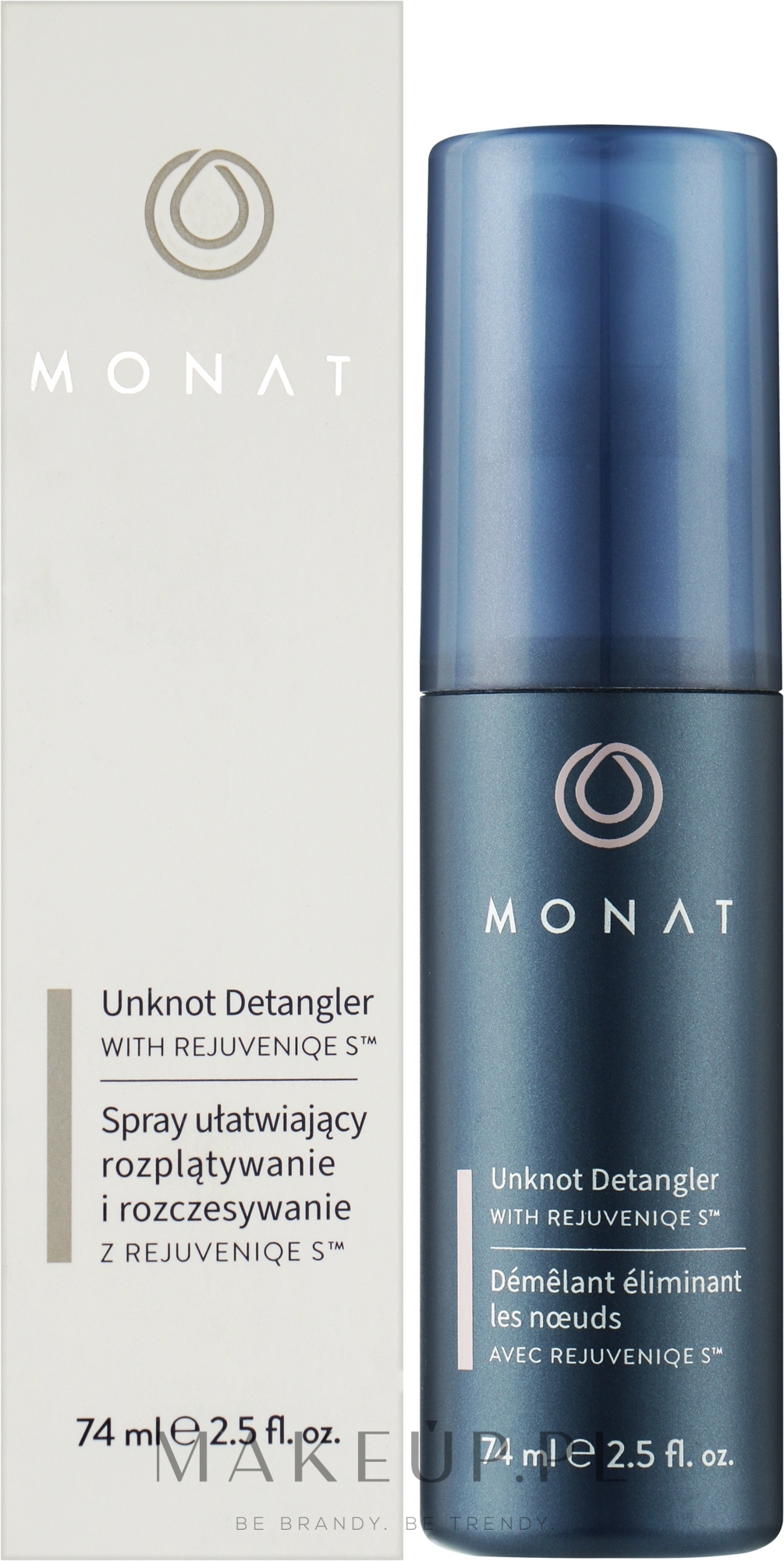 Spray ułatwiający rozczesywanie włosów - Monat Unknot Detangler Conditions And Restores With Rejuveniqe — Zdjęcie 134 ml