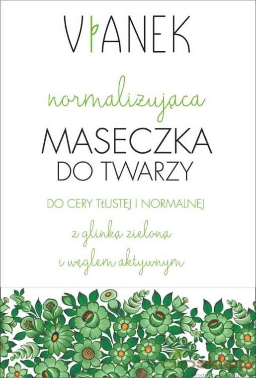 PREZENT! Normalizująca maseczka do twarzy - Vianek Seria zielona energetyzująca — Zdjęcie N1